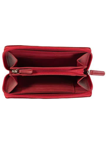 Golden Head Polo Geldbörse RFID Leder 15 cm in rot