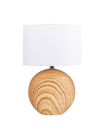 näve Tischleuchte "WOODY" in natur - (L)21 cm x (B)13.5 cm x (H)31.5 cm