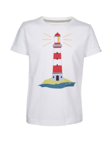 elkline T-Shirt Waterworld in white