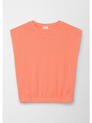 s.Oliver T-Shirt kurzarm in Orange