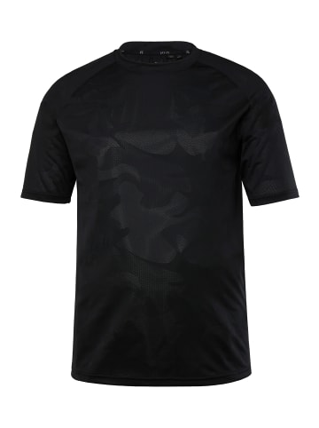 JP1880 Kurzarm T-Shirt in schwarz