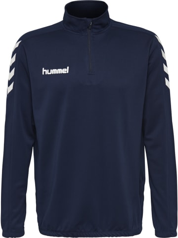 Hummel Kinder Sweatshirt "Core 1/2 Zip Sweat" in Blau