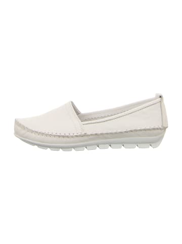 Gemini Mokassin Slipper in Weiß