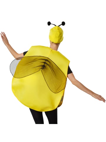 tectake Poncho in Einheitsgröße, gelb