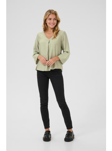 Kaffe Langarm-Bluse KAlui in Desert Sage CC