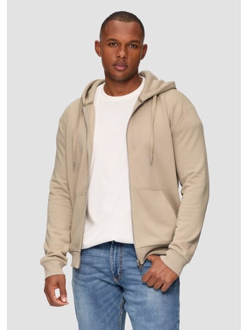 QS Sweatshirt Jacke in 8161_beige