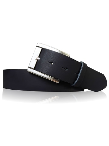 FRONHOFER Ledergürtel 4cm in Schwarz