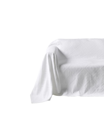Heine Sofaüberwurf in weiß