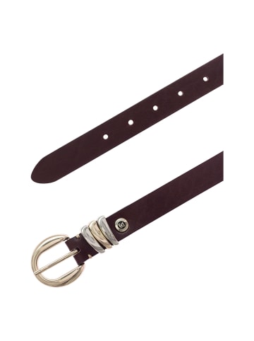 b.belt Gürtel Leder dark brown