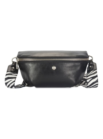 Jekyll & Hide Gürteltasche Leder 20 cm black