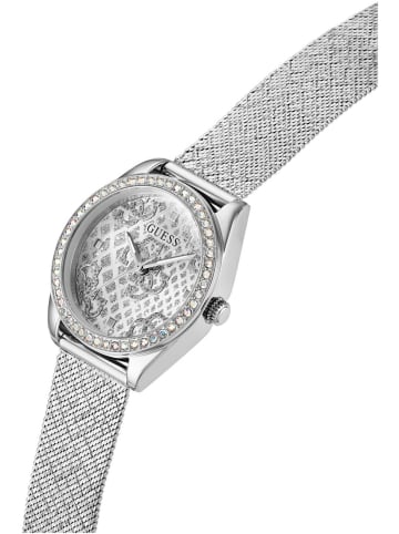 Guess Analoguhr für Damen in silber