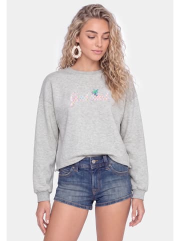 IZIA Women Sweatshirt in Grey