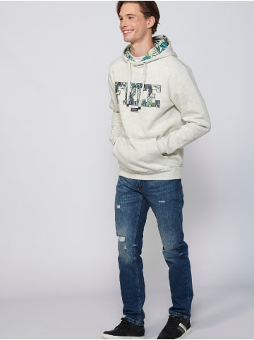 KOROSHI Sweatshirt in weiß