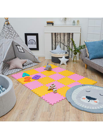 LittleTom Baby Spielmatte Eva 18-tlg. im zwei Farben Mix