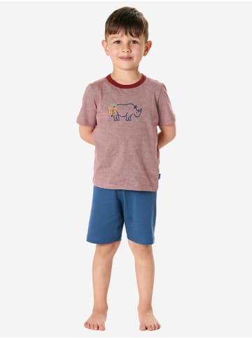 Schiesser Pyjama Nightwear in rot