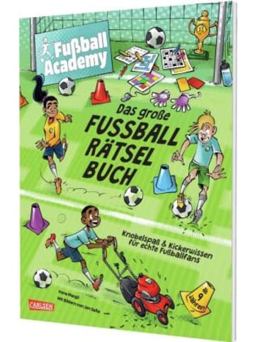 Carlsen Buch - Fußball Academy: Das große Fußball-Rätselbuch