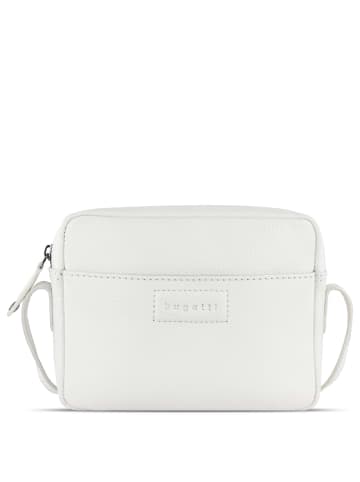 Bugatti Elsa - Schultertasche S Leder 18.5 cm (black) in weiß