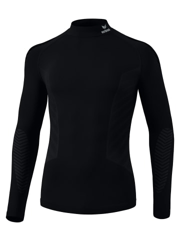 erima Kinder Athletic Longsleeve Turtleneck, Turtleneck Funktionsunterwäsche in schwarz