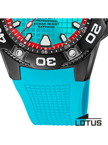Lotus Chronograph-Armbanduhr Lotus Classic blau groß (ca. 45mm)