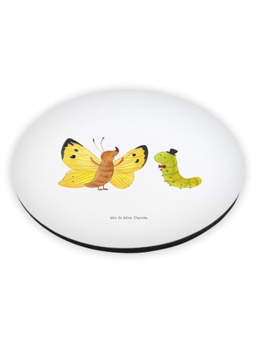 Mr. & Mrs. Panda magnet Raupe Schmetterling ohne Spruch in Weiß
