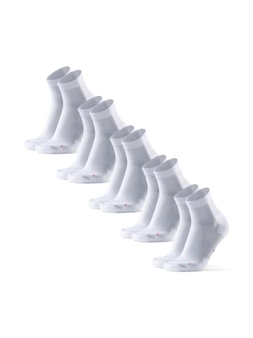 DANISH ENDURANCE Socken Long Distance Quarter in weiß