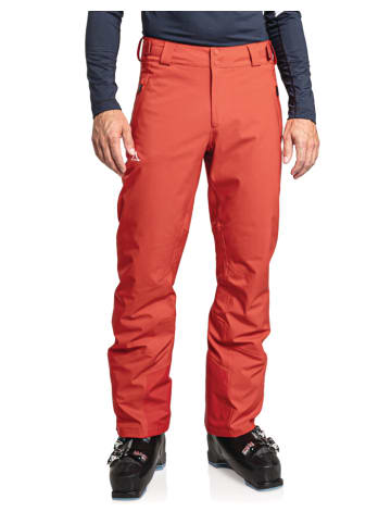 Schöffel Latz-/ Trägerhose "Ski Pants Weissach M" in barbados cherry