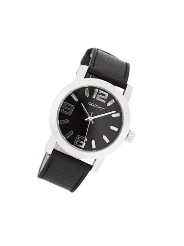 Oozoo Analog-Armbanduhr Oozoo JR schwarz mittel (ca. 38mm)