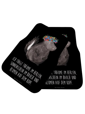 Mr. & Mrs. Panda Automatte Stinktier  mit Spruch in Schwarz