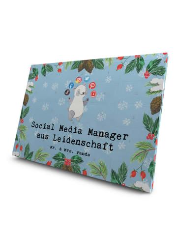 Mr. & Mrs. Panda Advents-Teekalender Social Media Manager Leiden... in Eisblau