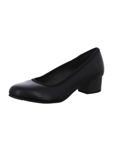 Jana Flache Pumps in Schwarz