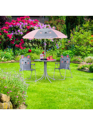 relaxdays Kinder-Klappstuhl "Maus" in Bunt - (B)36 x (H)51,5 x (T)37,5 cm