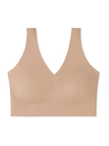 Schiesser Bustier mit Pads Invisible Soft in maple