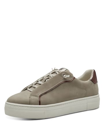 Tamaris Schnürhalbschuh in taupe