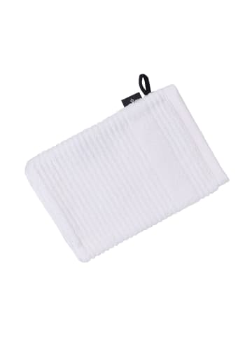 Vossen 4er Pack Waschhandschuh in weiss