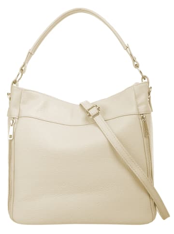 Cluty Handtasche echt Leder in beige