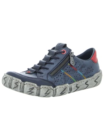 rieker Sportlicher Slipper in blau