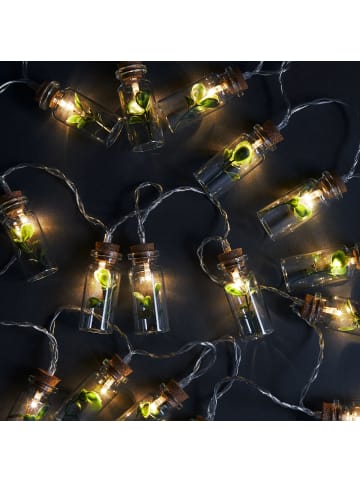 Butlers LED-Lichterkette URBAN JUNGLE in Durchsichtig