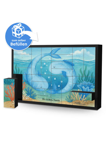 Mr. & Mrs. Panda Adventskalender Sternzeichen Fische Design ohne... in Weiß