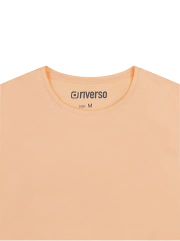 riverso  T-Shirt RIVAaron O-Neck in Orange