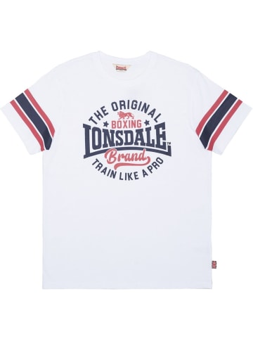 Lonsdale T-Shirt "Barton" in Weiß