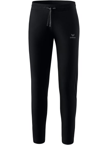 erima Damen Sweatpant Kurzgroesse in schwarz