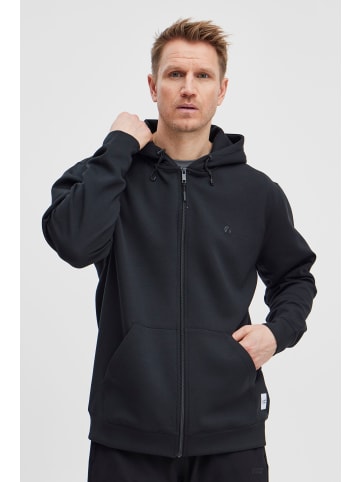 North Bend Sweatjacke NBTaro M Technical Full-Zip Hoody in Schwarz