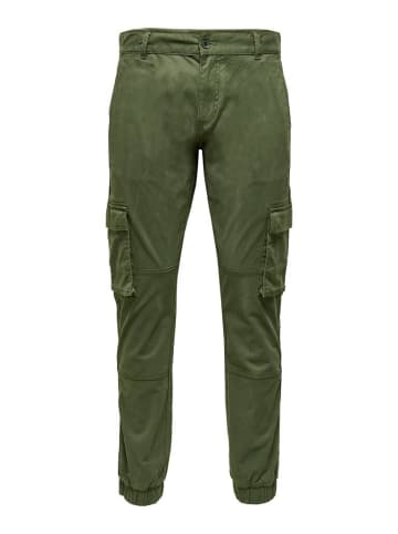 Only&Sons Hose in Olive Night