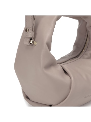 Les Visionnaires Greta Mini Essential Handtasche Leder 23 cm cappuccino beige