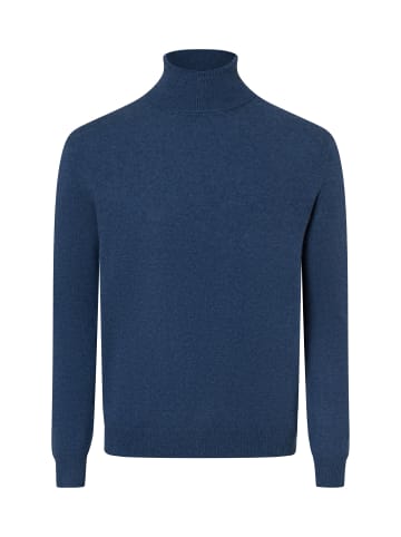 Andrew James Pure Cashmere Pullover in indigo - 0004