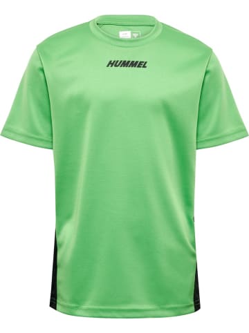 Hummel Kinder Sportshirt "Hmlmulti Pl Jersey Kids" in Grün