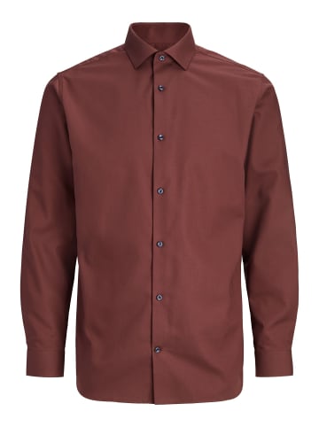Jack & Jones Oberhemd in Bitter Chocolate