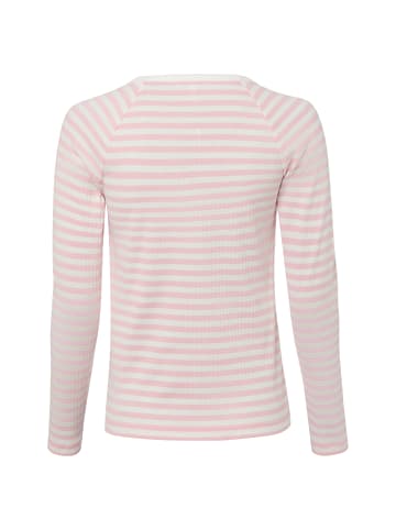 OPUS Langarmshirt Sorka in rosa weiß