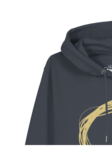wat? Apparel Sweatshirt Kreis in India Ink Grey