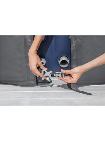 Bestway Thermoabdeckung LAY-Z-SPA Xtras EnergySense Plus 180x180x71cm in grau